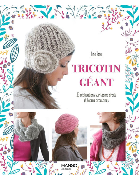 Giant knitting spool book