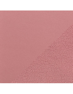 Water-repellent softshell fabric with microfleece backing - Pink