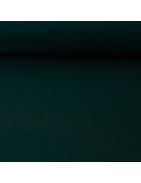 Water-repellent softshell fabric with microfleece backing - Bottle green