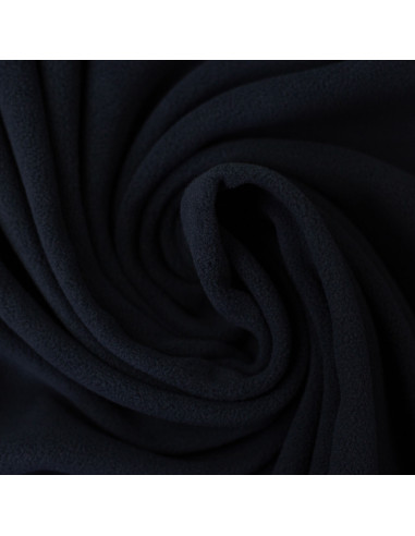 Deluxe microfleece fabric - Navy blue