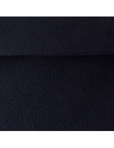 Deluxe microfleece fabric - Navy blue 2