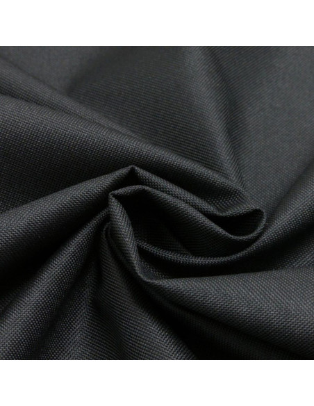 Waterproof and ultra-resistant canvas fabric - Black