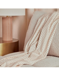 Off-White polka dot corduroy fabric - Atelier Brunette