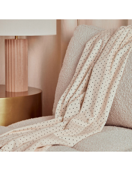 Off-White polka dot corduroy fabric - Atelier Brunette