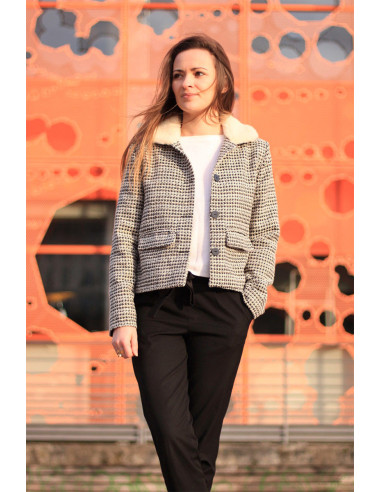 Emmanuelle Coat Pattern - Cha´ Coud