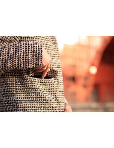 Emmanuelle Coat Pattern - Cha´ Coud