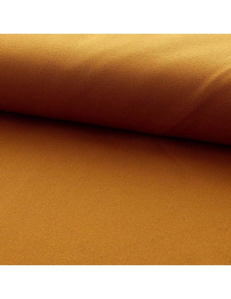 Half-panama cotton canvas - Mustard yellow
