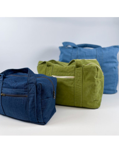 Bag and Toiletry Kit Pattern - Ikatee