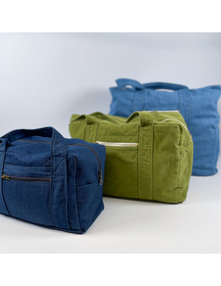 Bag and Toiletry Kit Pattern - Ikatee