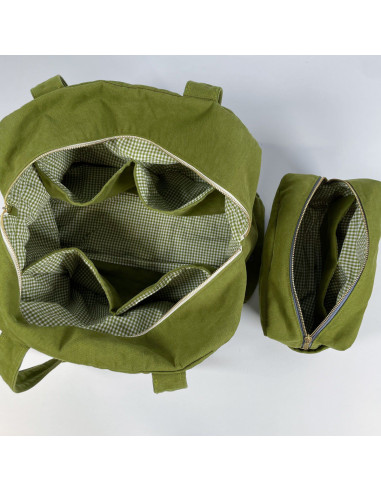 Bag and Toiletry Kit Pattern - Ikatee
