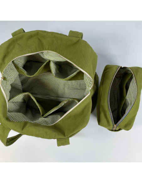 Bag and Toiletry Kit Pattern - Ikatee