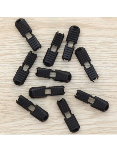 Foldable cord end - Black