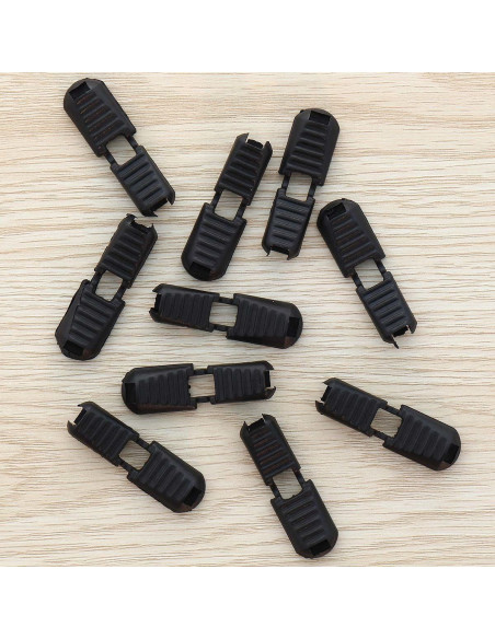 Foldable cord end - Black