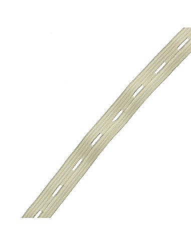 Buttonhole elastic for children - Cream