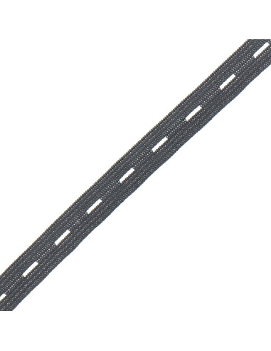 Buttonhole elastic for children - Gray