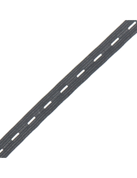 Buttonhole elastic for children - Gray