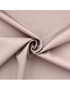 Polycotton gabardine fabric - Taupe