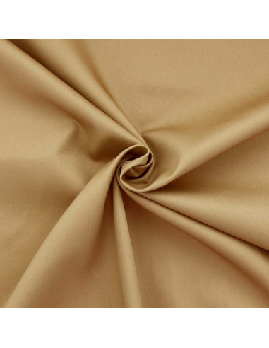 Polycotton gabardine fabric - Beige