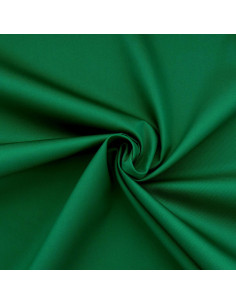 Polycotton gabardine fabric - Grass green