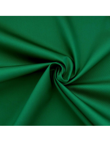 Polycotton gabardine fabric - Grass green