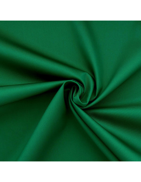 Polycotton gabardine fabric - Grass green