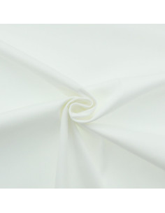 Polycotton gabardine fabric - Off-white