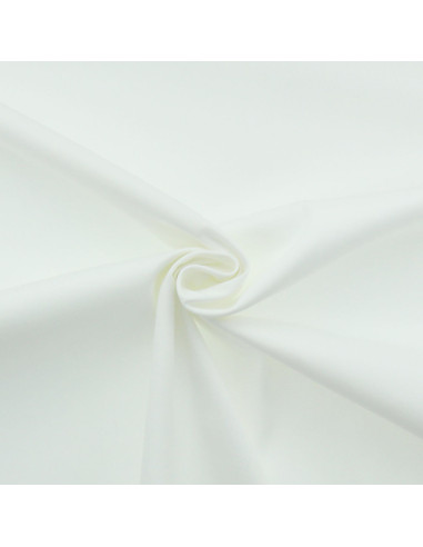 Polycotton gabardine fabric - Off-white