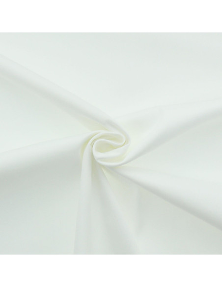 Polycotton gabardine fabric - Off-white