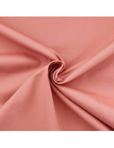 Polycotton gabardine fabric - Old pink