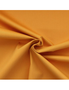 Polycotton gabardine fabric - Ochre