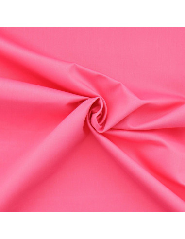 Polycotton gabardine fabric - Candy pink