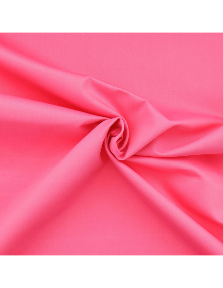 Polycotton gabardine fabric - Candy pink