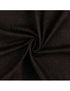 Classic cotton denim fabric - Black