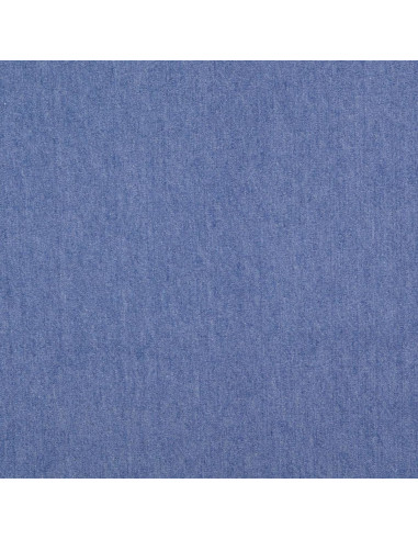 Light blue lightweight cotton denim fabric