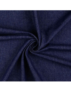 Light cotton denim fabric - Blue denim