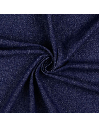 Light cotton denim fabric - Blue denim