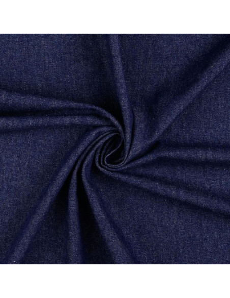 Light cotton denim fabric - Blue denim