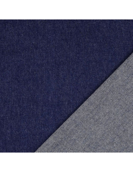 Light cotton denim fabric - Blue denim