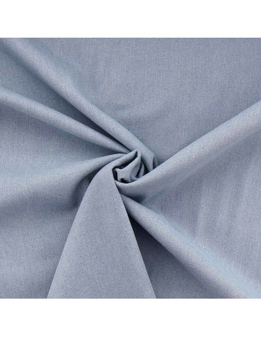 Stretch denim jeans fabric - Light blue
