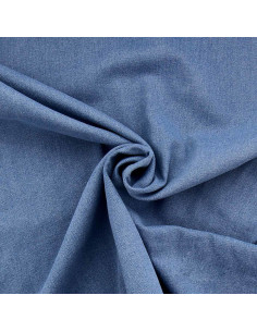 Stretch denim jeans fabric - Medium blue