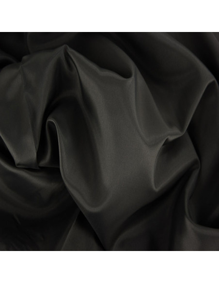Deluxe antistatic pongee lining - Anthracite gray