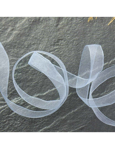 Organza ribbon - Sky blue