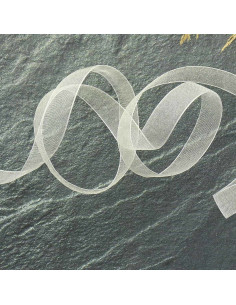 Organza ribbon - Cream