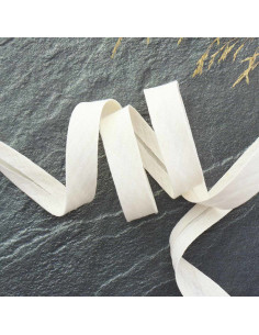 Double gauze bias - Ecru