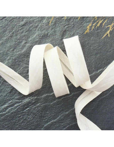 Double gauze bias - Ecru