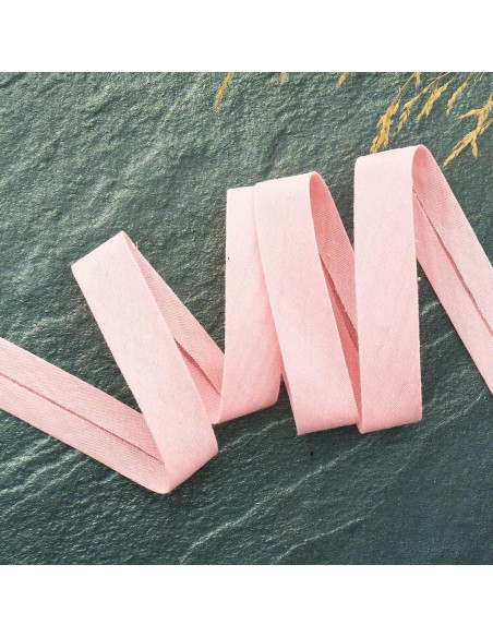 Double gauze bias - Pink