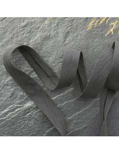 Double gauze bias - Dark gray