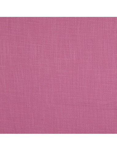 Vintage double gauze cotton fabric - Rosewood