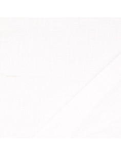 Vintage double gauze cotton fabric - White 2