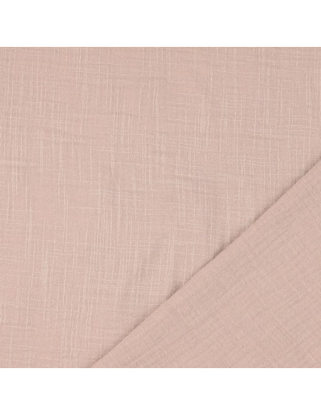 Vintage double gauze cotton fabric - Sand